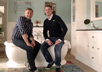 Die Macher von Tap Trading: links Andreas Büttner, rechts John Heinemann